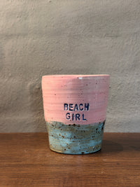 Beach girl kop